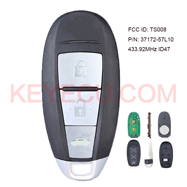 swift car remote key price