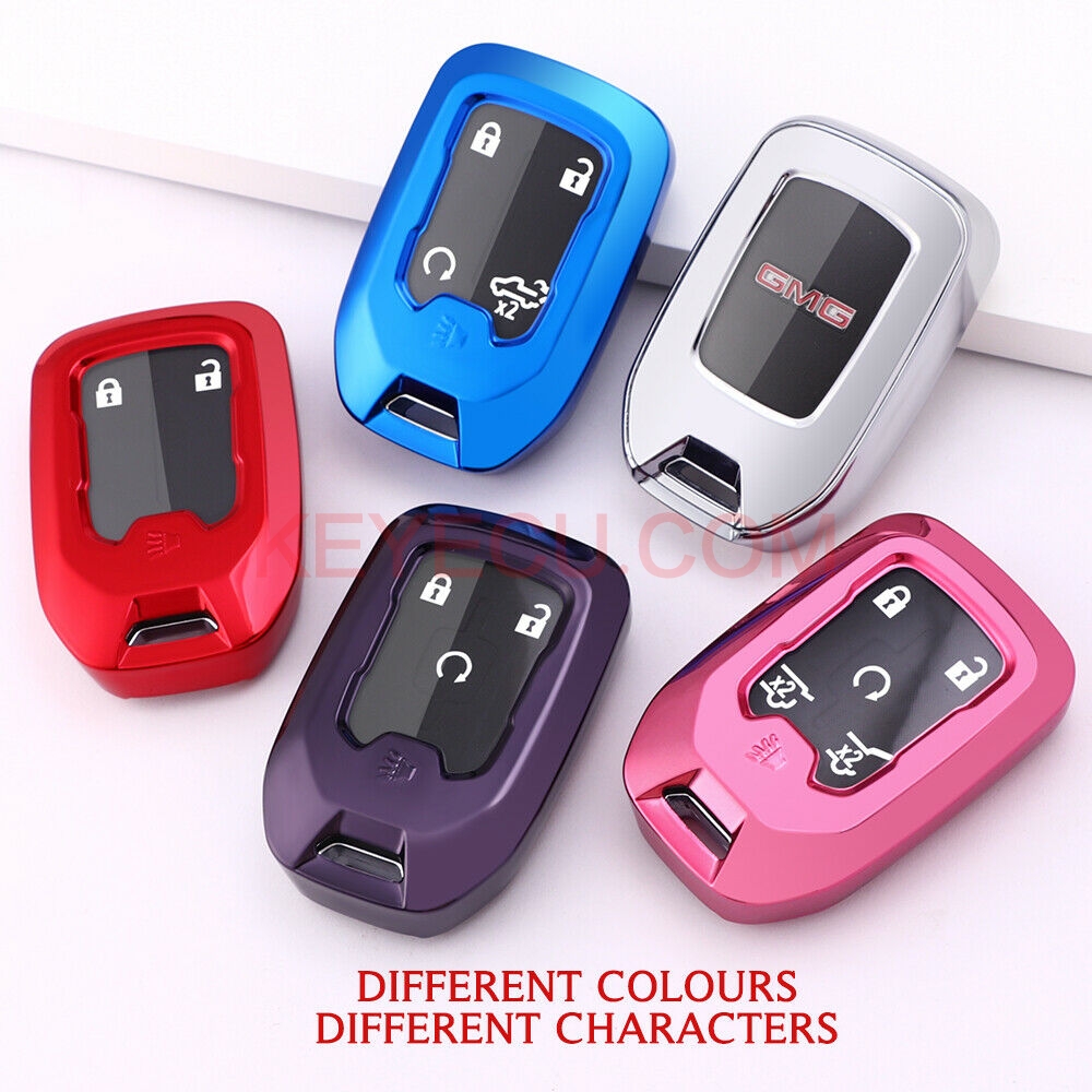 Soft Tpu Protective Keyless Remote Fob Smart Key Cover Case For Chevy