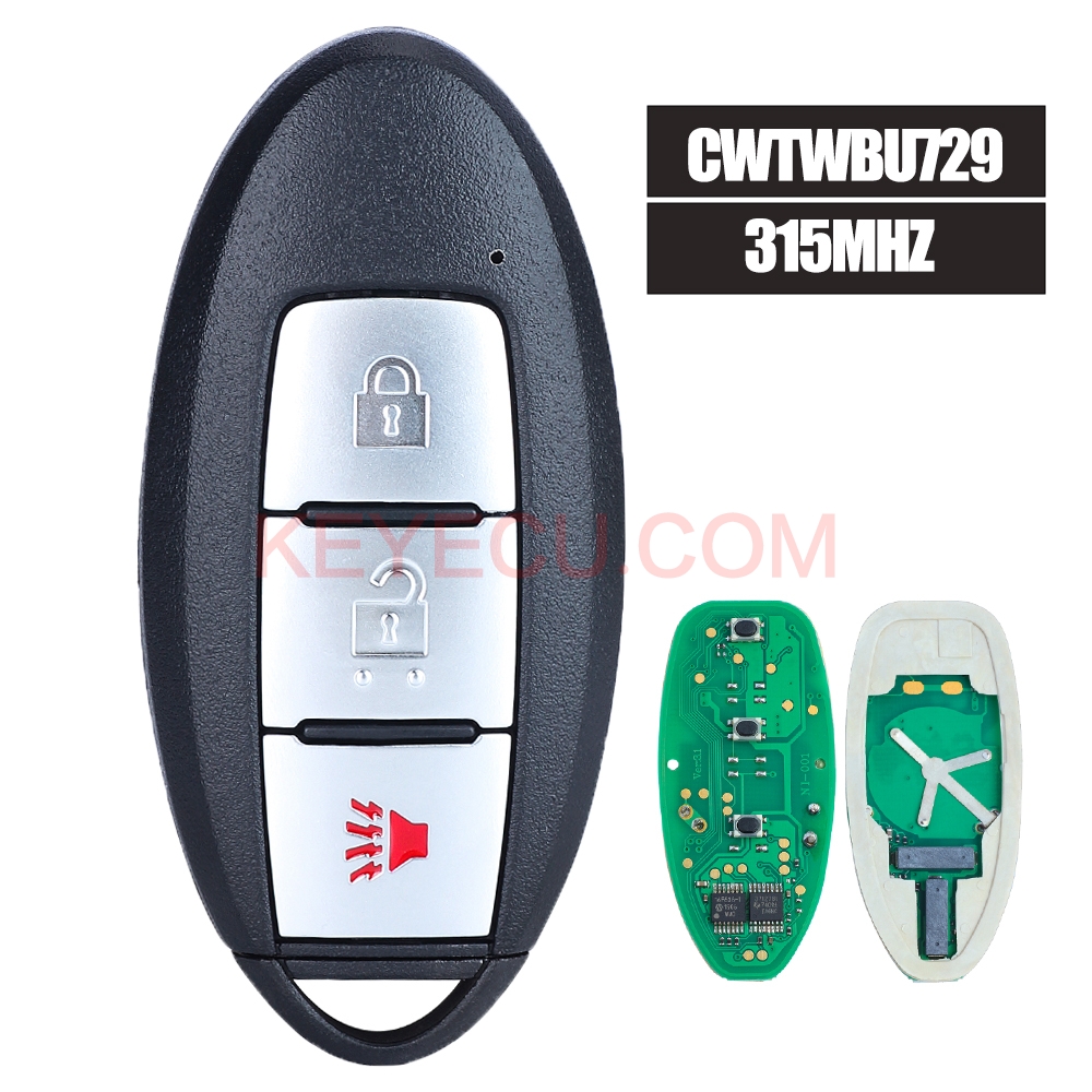 Cwtwbu Remote Control Car Smart Key Mhz Id Fob Replacement For