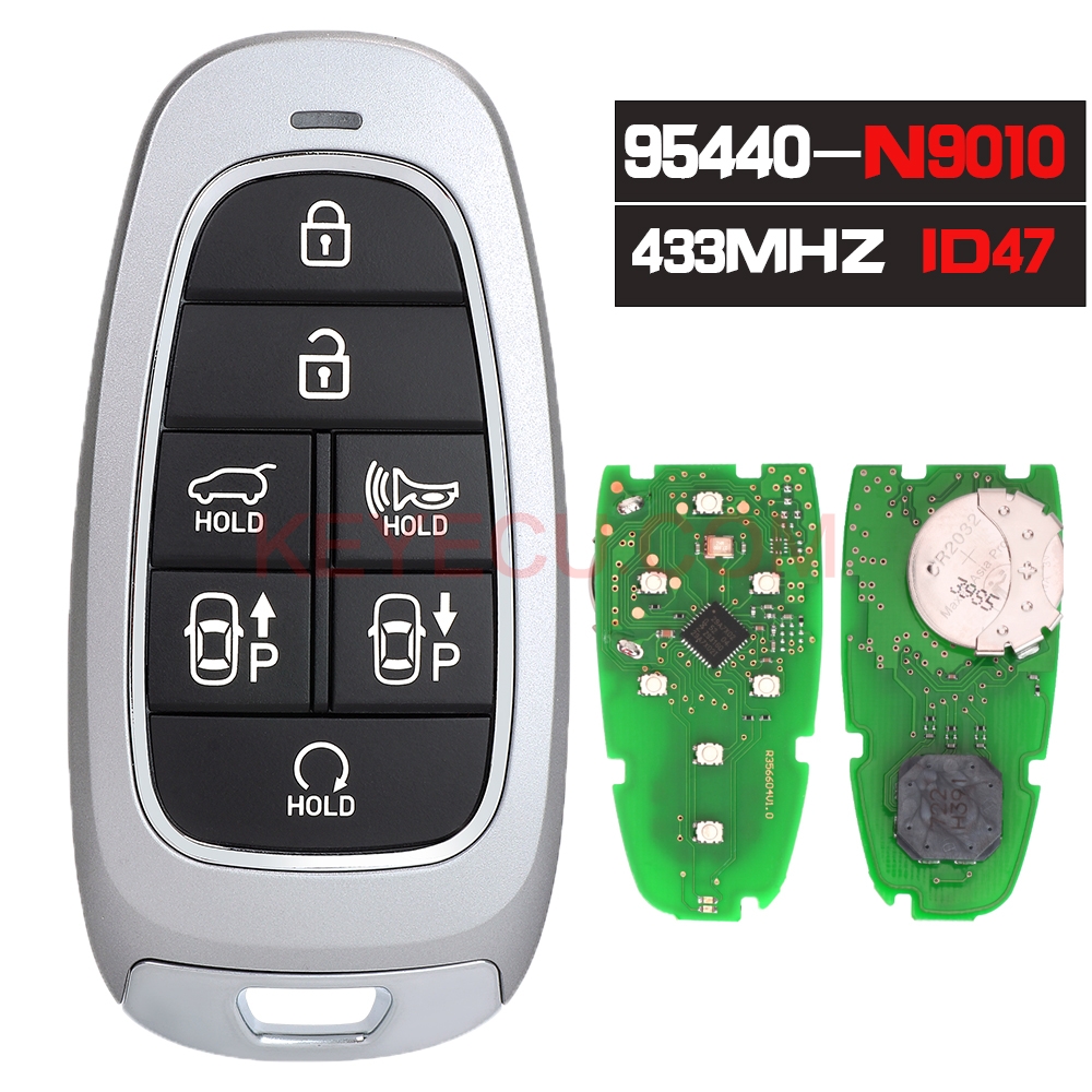 P N N Smart Remote Key Buttons Mhz Chip Keyless Go