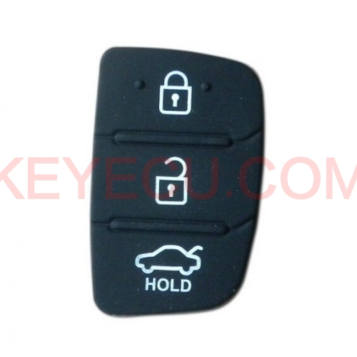 Remote Rubber 3 Button for Hyunda,For Hyundai