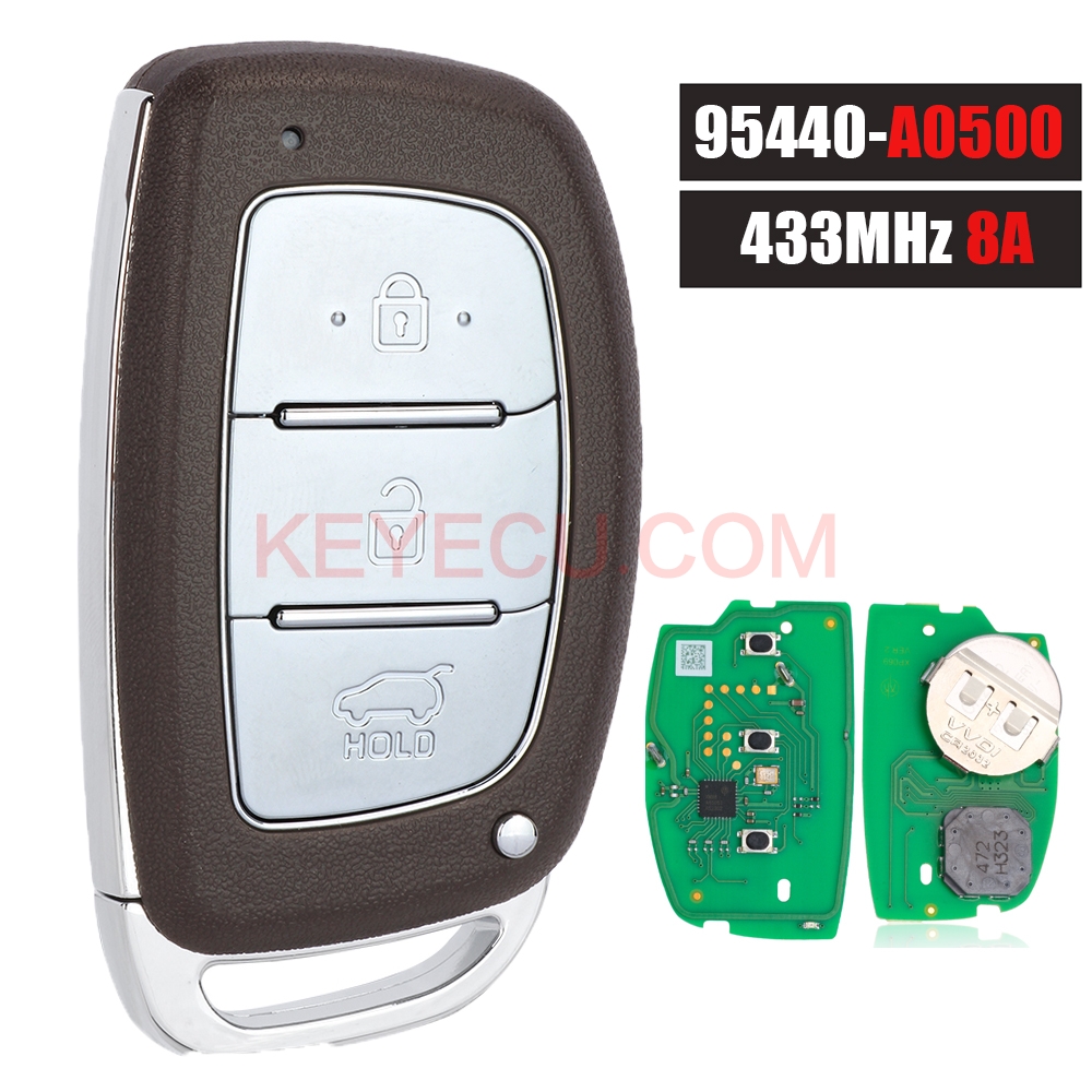 95440-A0500 Smart Remote Key 433MHz 8A Fob for Hyundai Creta 2019 2020 ...